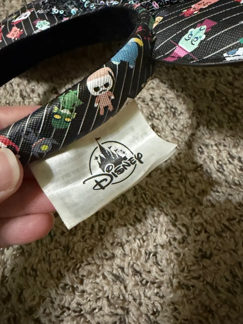The Nightmare Before Christmas Minnie Mouse Ears-Headband